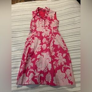 Eliza J Pink Floral Dress